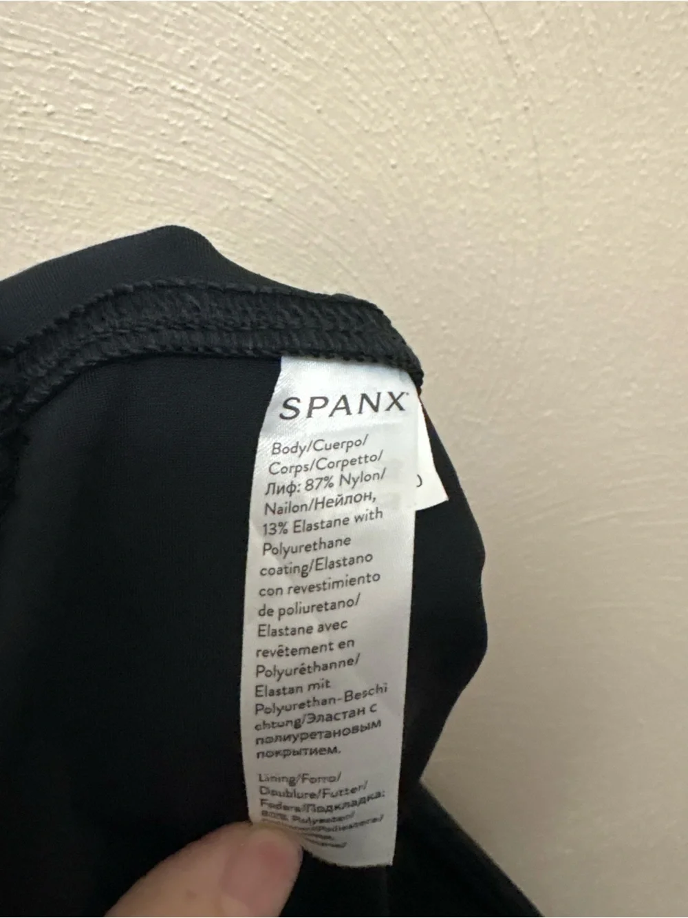 Spanx Faux Leather Black Camo Leggings Size Small Petite SP
